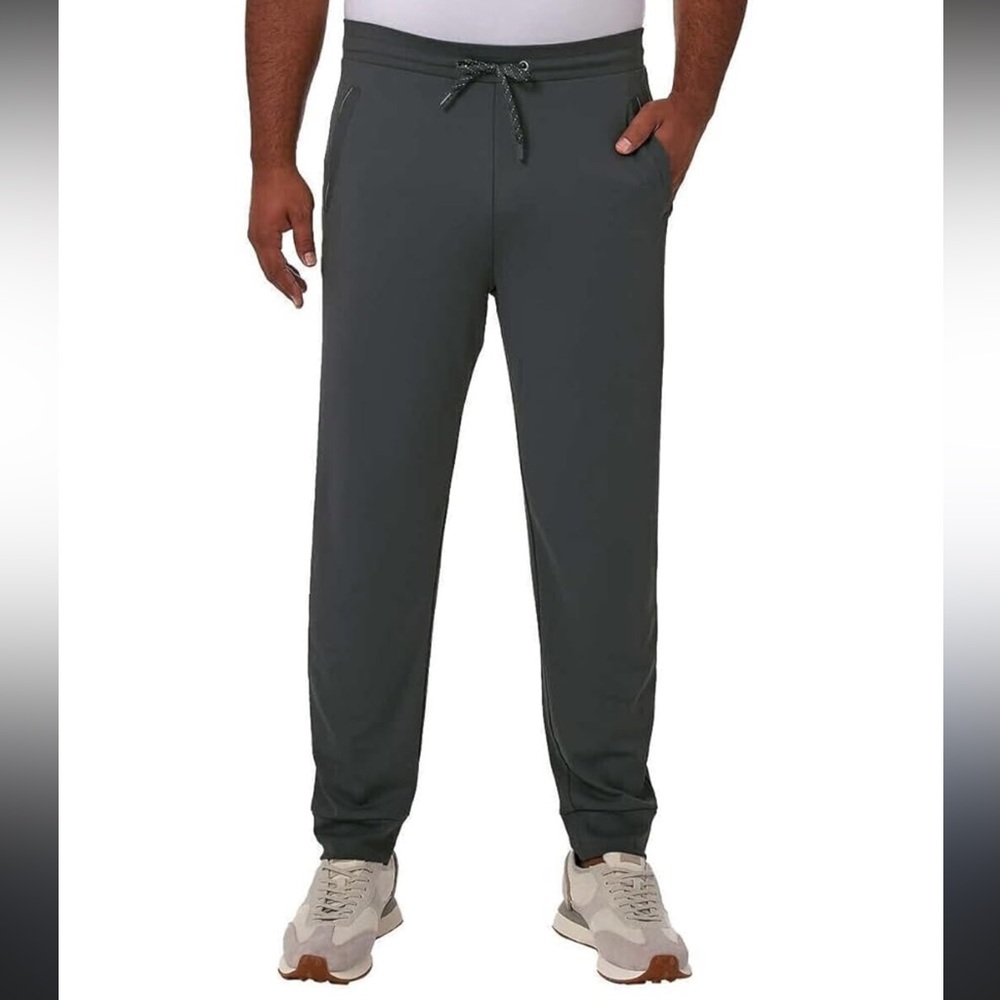Men’s 32 Degrees Heat Grey Performance Joggers